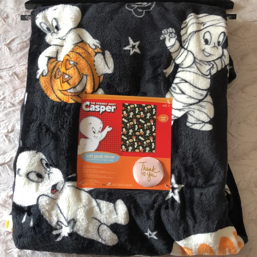 CASPER The Friendly Ghost Throw Blanket